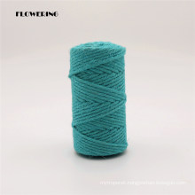 Colorful Factory Sale Jute Rope Hemp Twine Bobbin 150g Turquoise for outdoor Use, Gardening, Home Deco, Crafts Wrapping